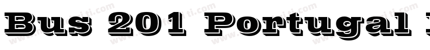 Bus 201 Portugal Mnc字体转换
